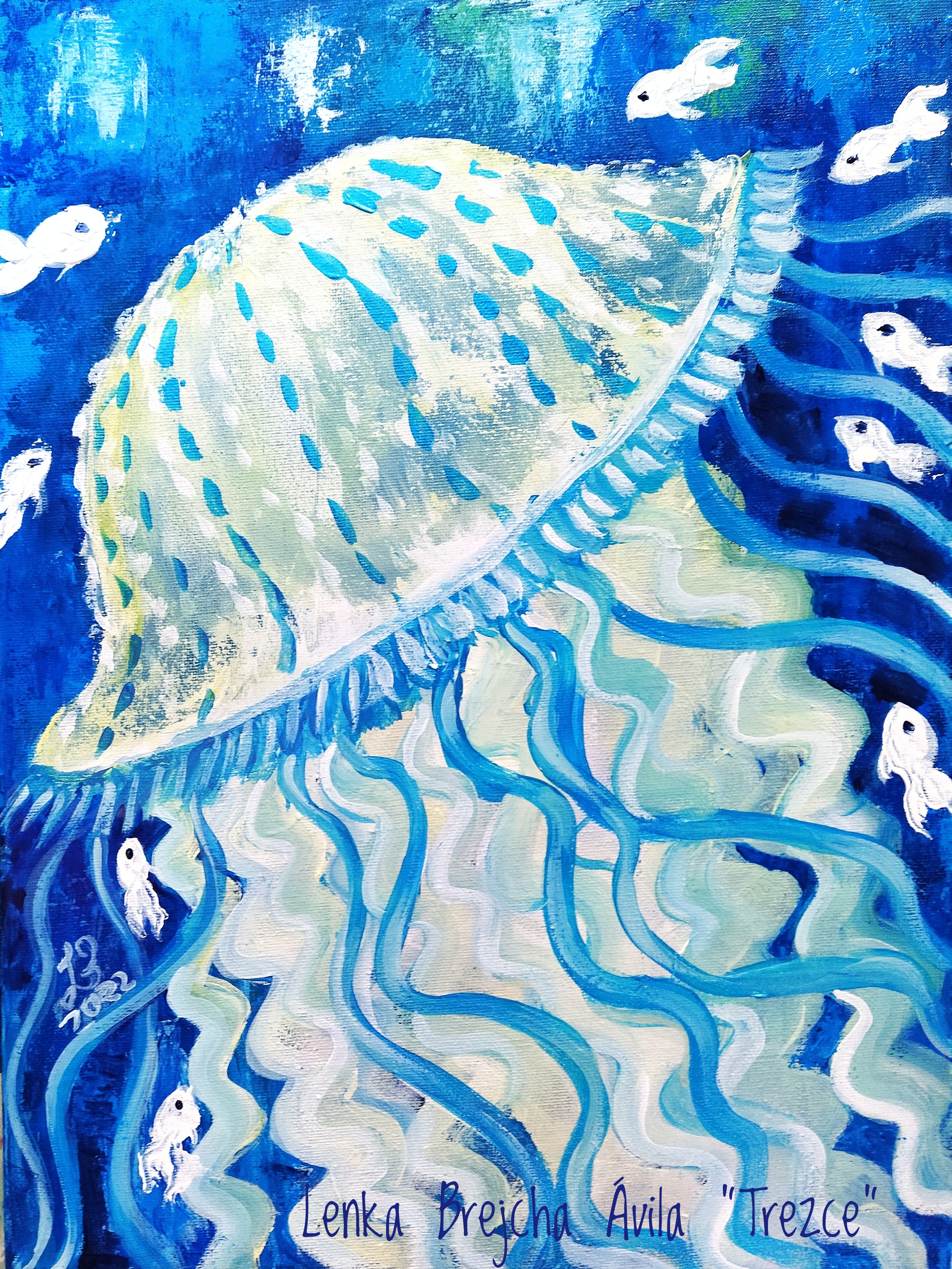 The white jellyfish