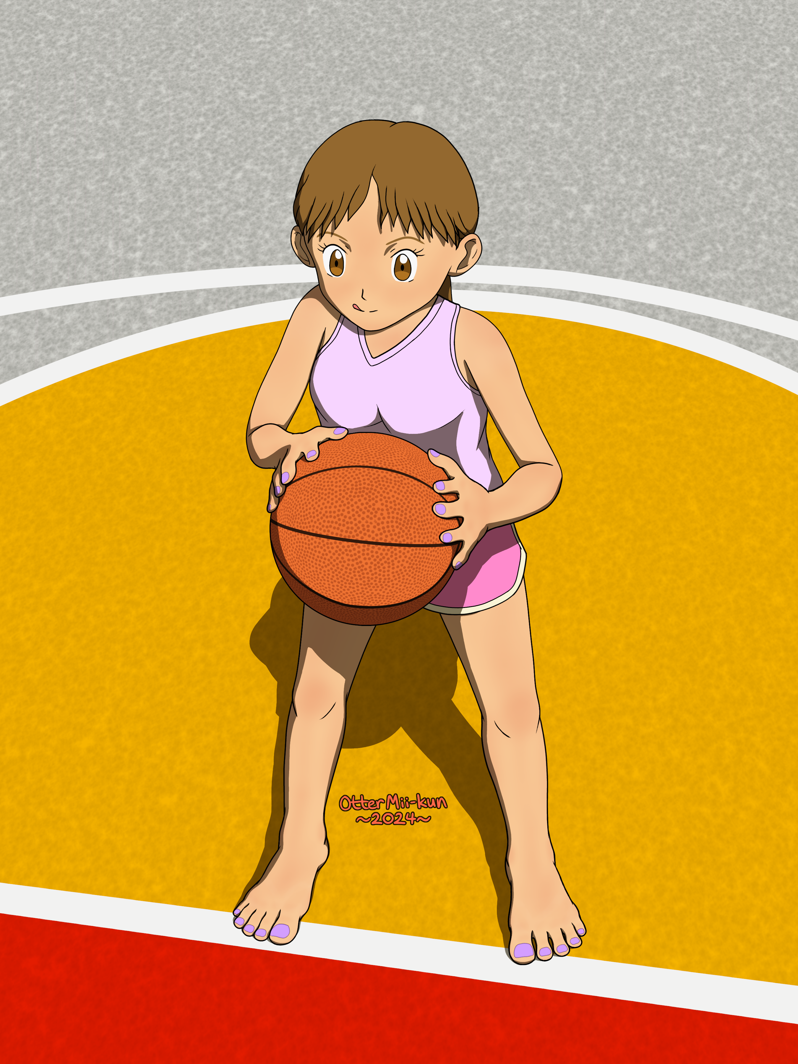 Susie and basketball