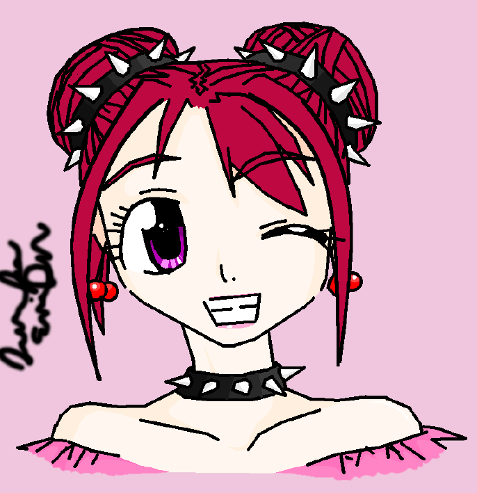 Lydia done in MS Paint