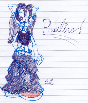 Totally Radical Rapide Mole (Fan Art #4) Street Princess Pauline