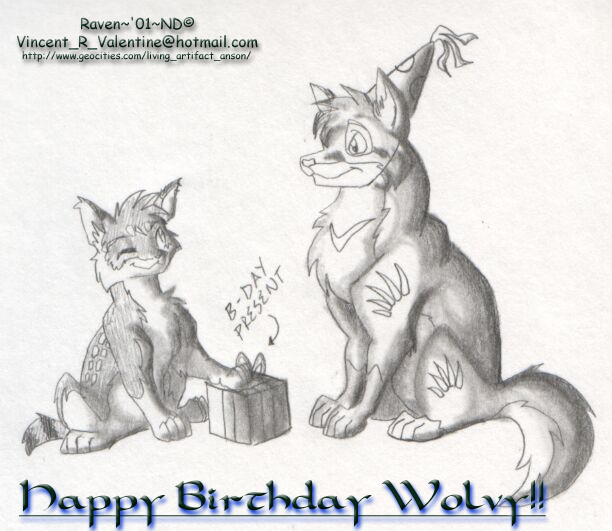 Wolvy's Birthday!