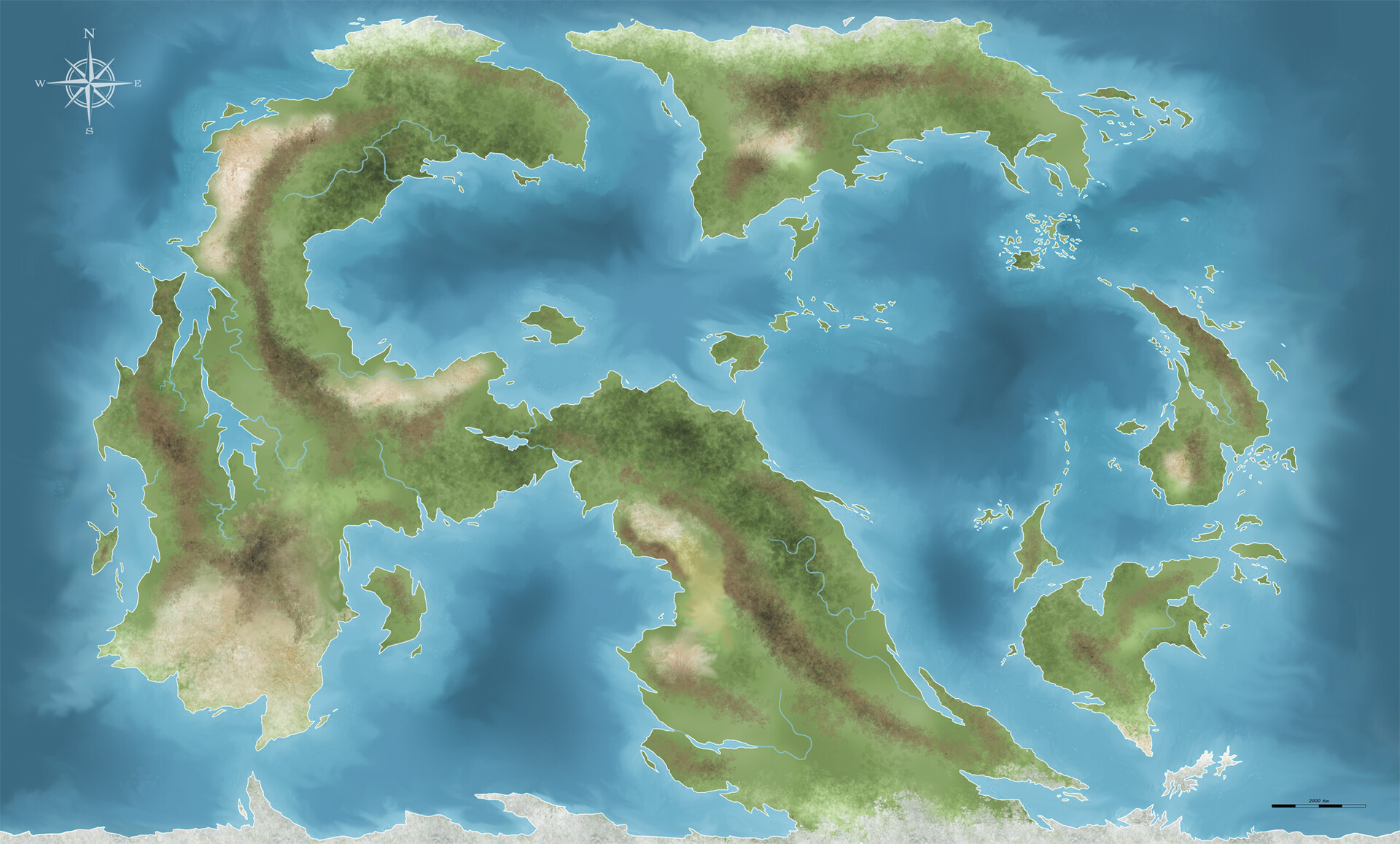 World Map of Atela