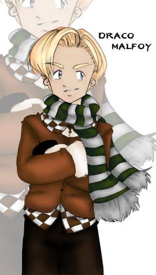 Draco Malfoy... lookin' smug ;)