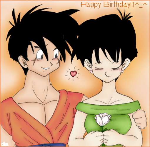 Gift/Request: Videl & Yamcha.