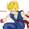 Gohan: *strikes a spiffy pose* Mwaha!