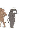 Anthro Medieval elephants