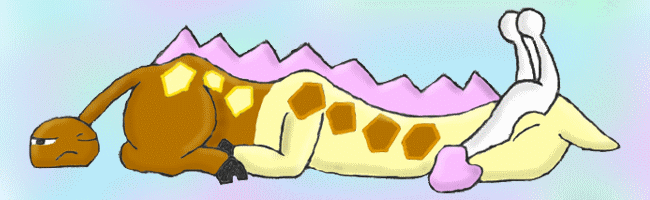 Sleepy Girafarig Colored