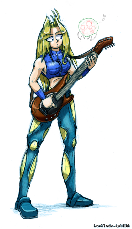 Samus and her Bass