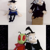 Dib and Zim plushies from Invader Zim.