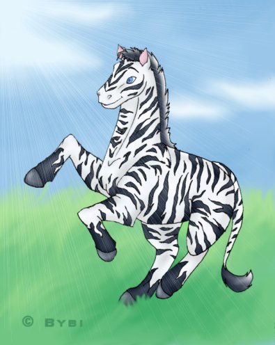 T'is a zebra!
