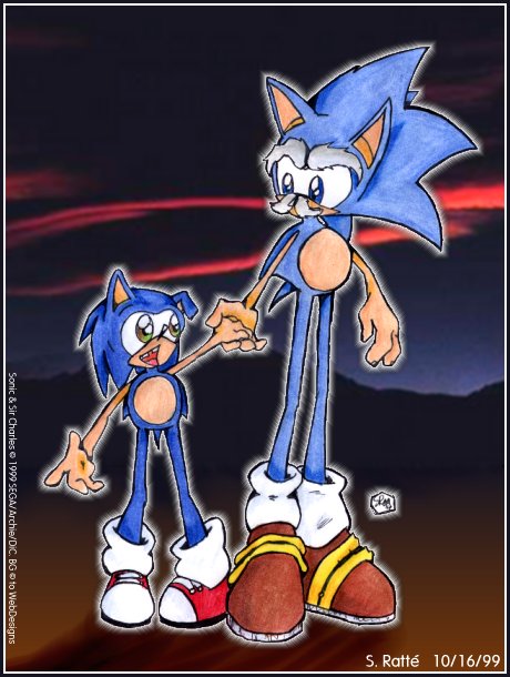 Sonic and Uncle Chuck