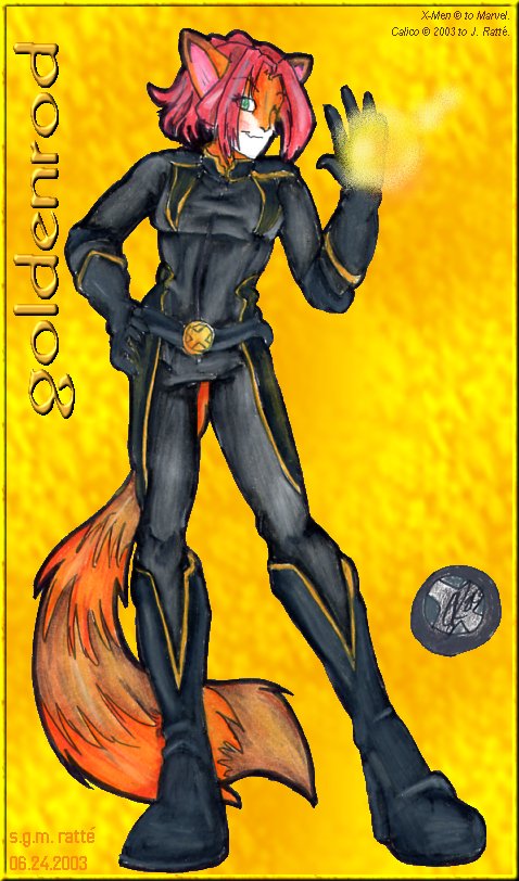 X-Men Furries: Goldenrod