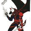 Blaze Wearing Armor of Dark Raven while in Crinos Form
