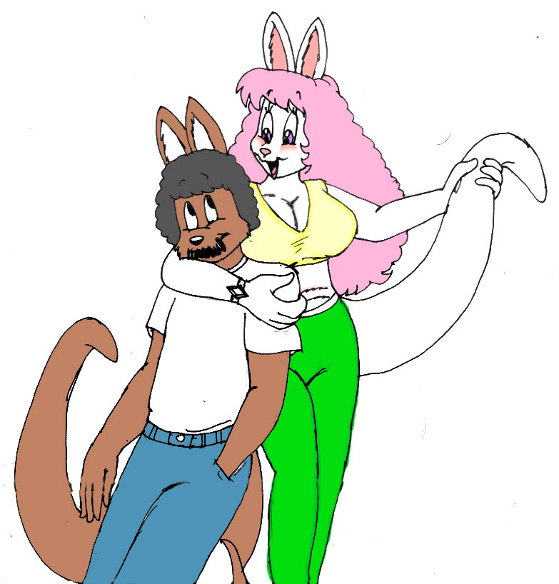 Roo-man and Roo-Girl