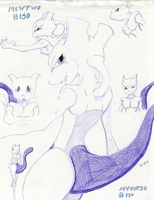 Mewtwo Collage