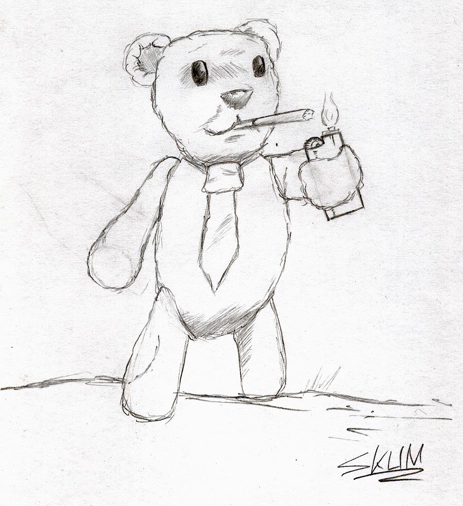 skum the teddy bear
