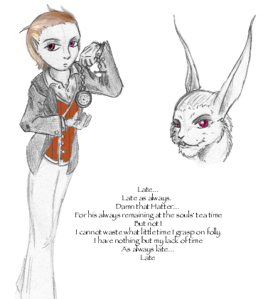 White Rabbit sketches