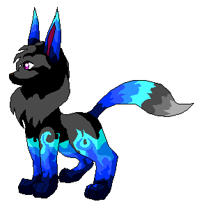 Blue Flame Fox