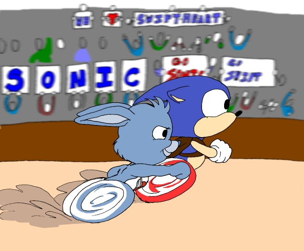 Sonic and Swift Heart racing