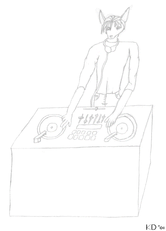 Just a spinnin' and scratchin'