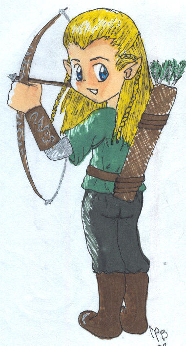 Chibi Legolas!!!