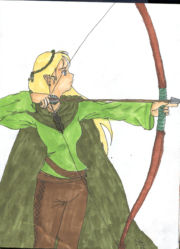 Archer (shes an elf!)