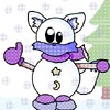 Scary fox snowman thing-ami-jigger