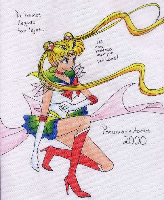 Super Sailor Moon Determined