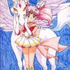 Super Sailor Chibimoon and Pegasus