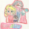 Rikku and Auron <3