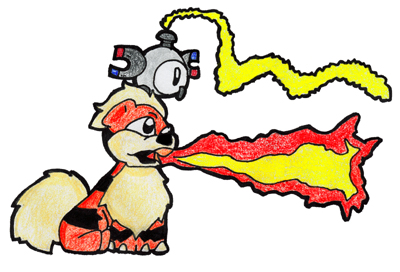 Magnemite and Growlithe!