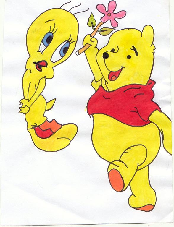 Tweety and Pooh
