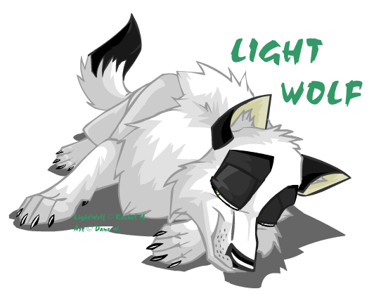 Light Wolf in Flash