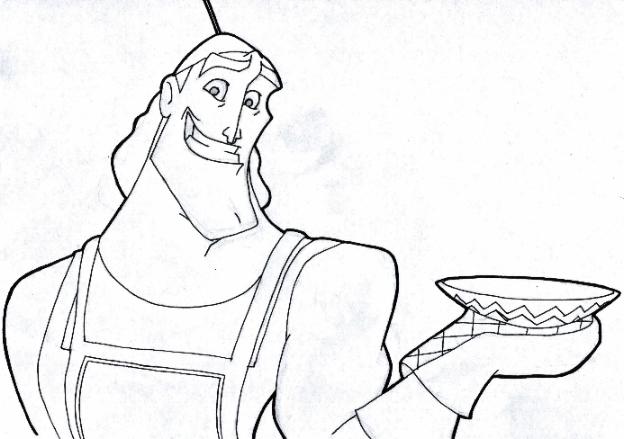 One of three pics for my site I did recently (Kronk)