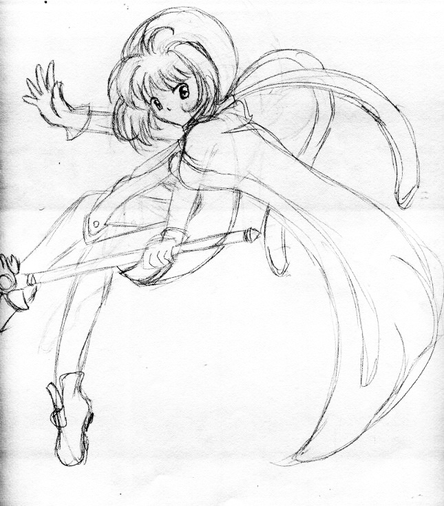 CCS in red cape costume