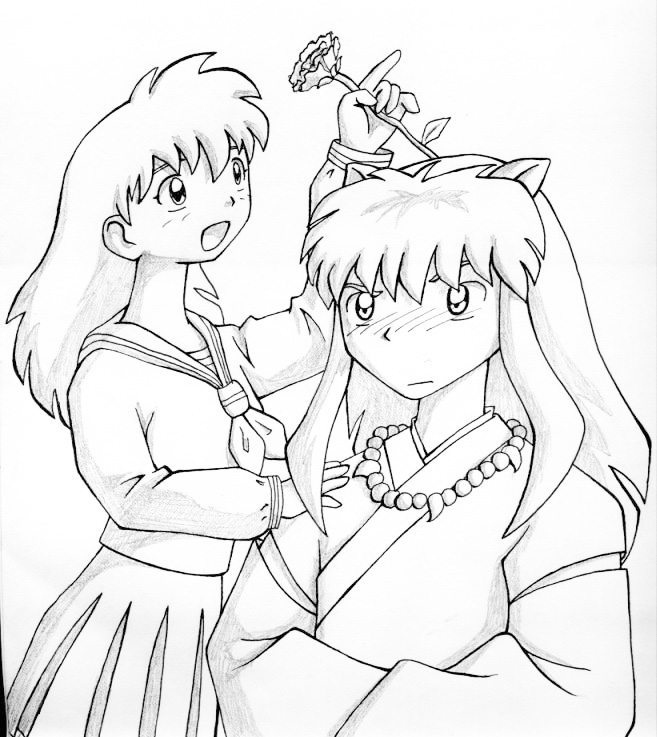 Kagome and Inu Yasha