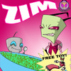 Zim Cereal Box Front