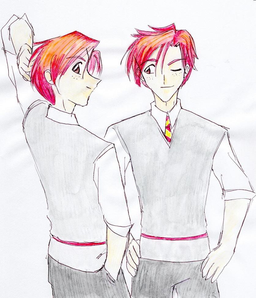 Fred and George Weasley