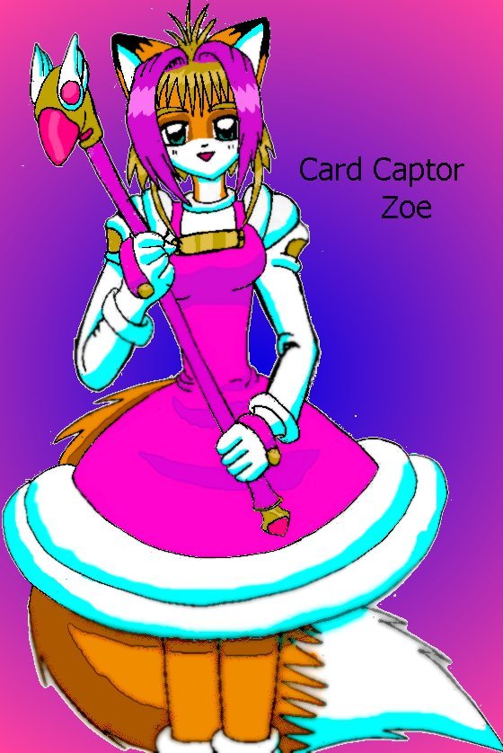 Cardcaptor Zoe in colour^_^