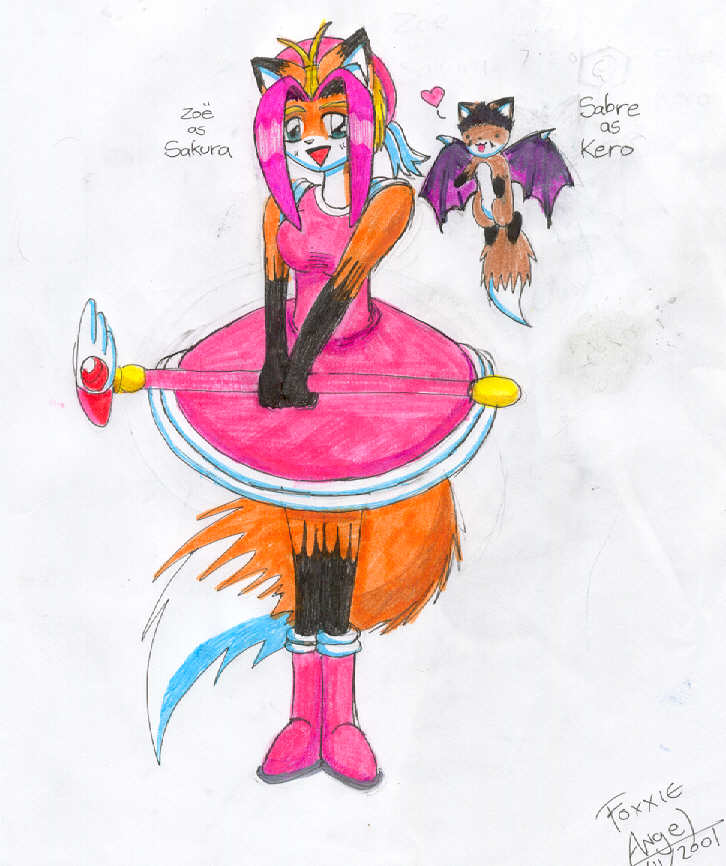 Card Captor Zoe and the Guardian Beast Sabre