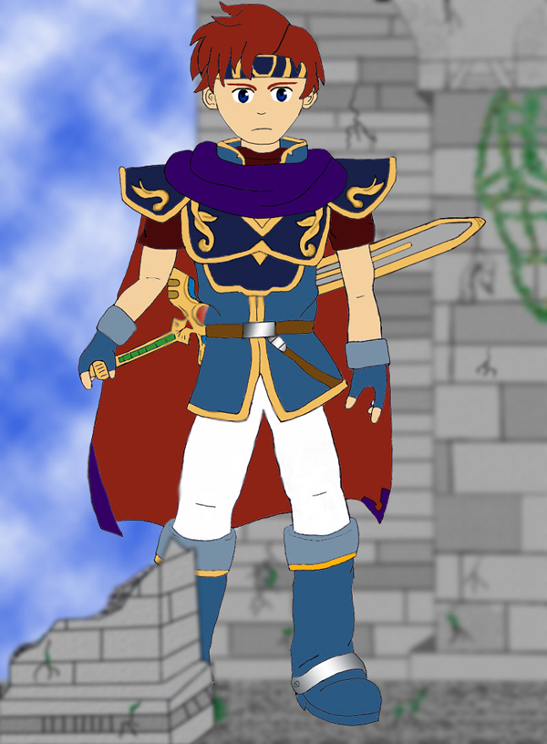 Roy with Old Temple Background