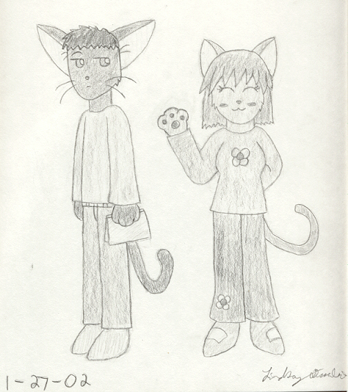 Cory & Sarah Cats