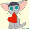 Cory Kitty with Heart