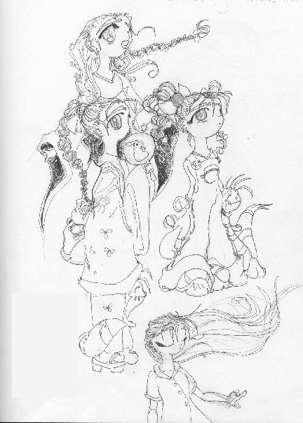 Chasidy Murasaki Sketches
