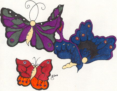 More Butterflies