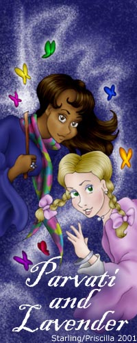 Bookmark Series -- Lavender and Parvati