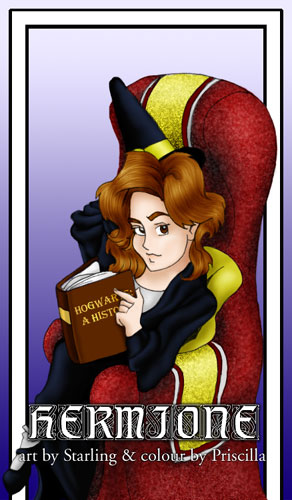 Bookmark Series -- Hermione Granger