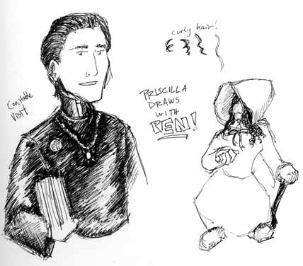 Discworld sketches, cont'd