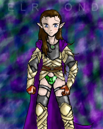 Elrond in Armor! - oekaki!