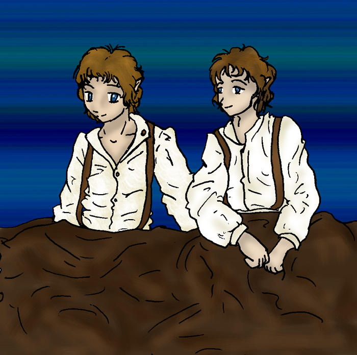 Merry and Pippin!! ..!! (request!)